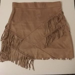 Guess Mini Fringe Skirt